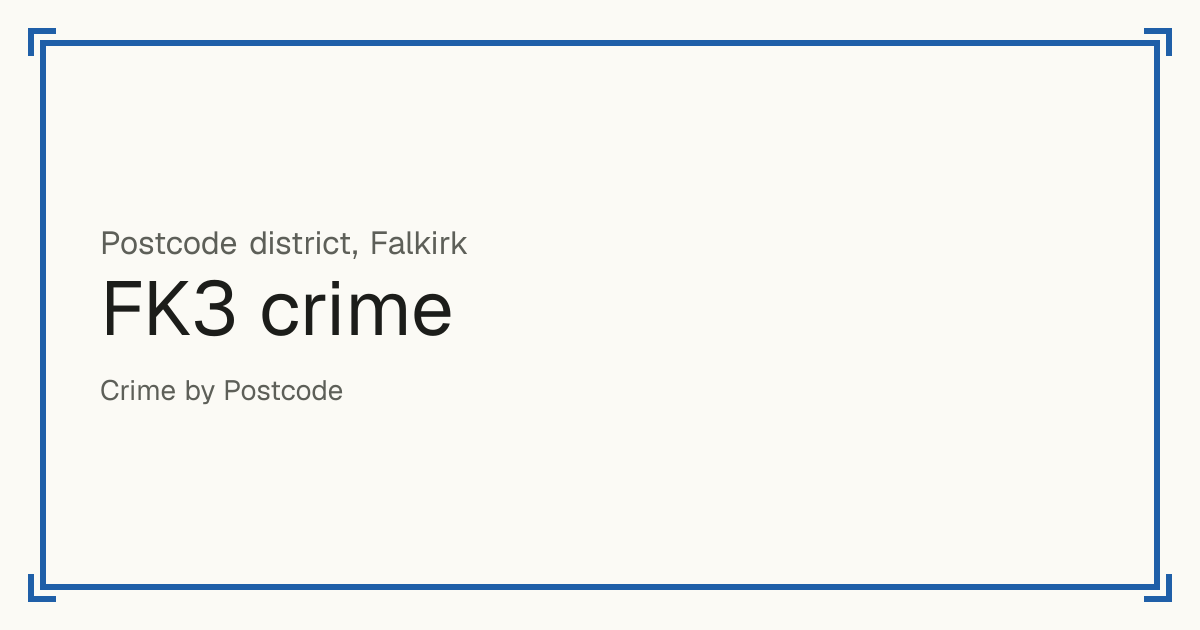Safety for Scotland is coming: Police Scotland's figures are being checked for reuse.