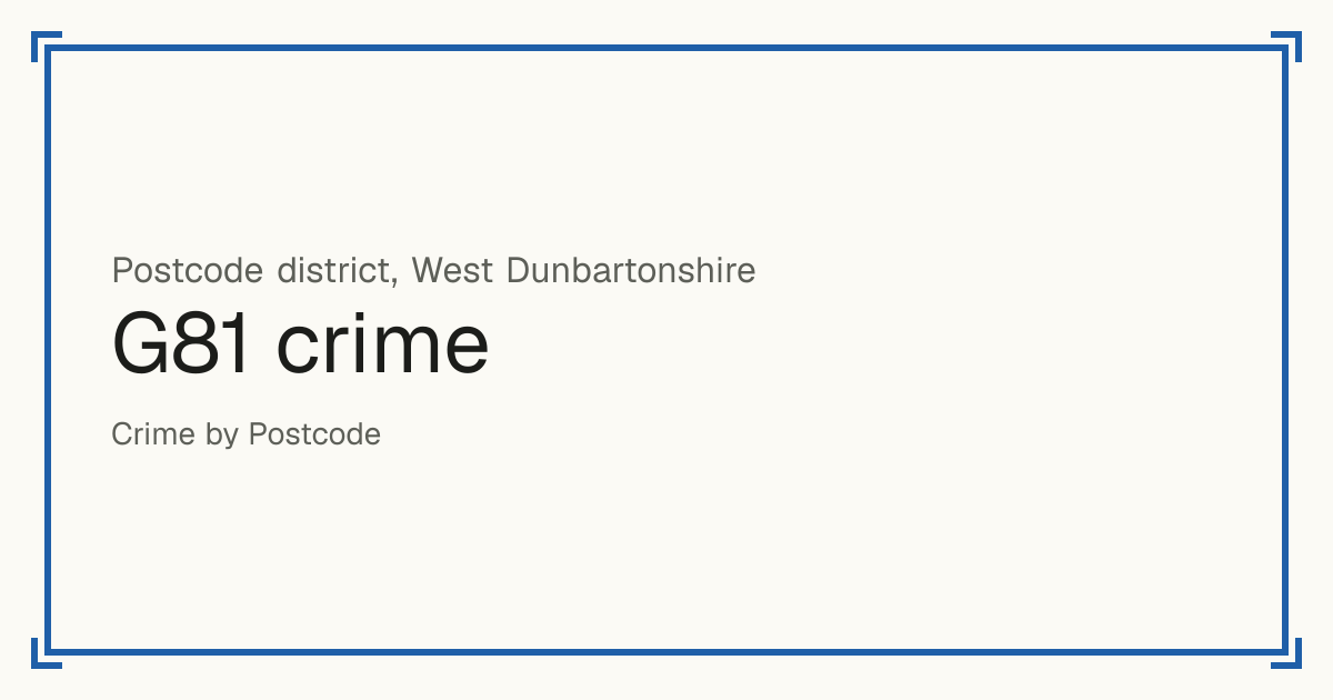 Safety for Scotland is coming: Police Scotland's figures are being checked for reuse.