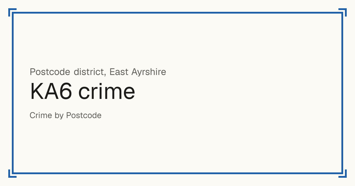 Safety for Scotland is coming: Police Scotland's figures are being checked for reuse.