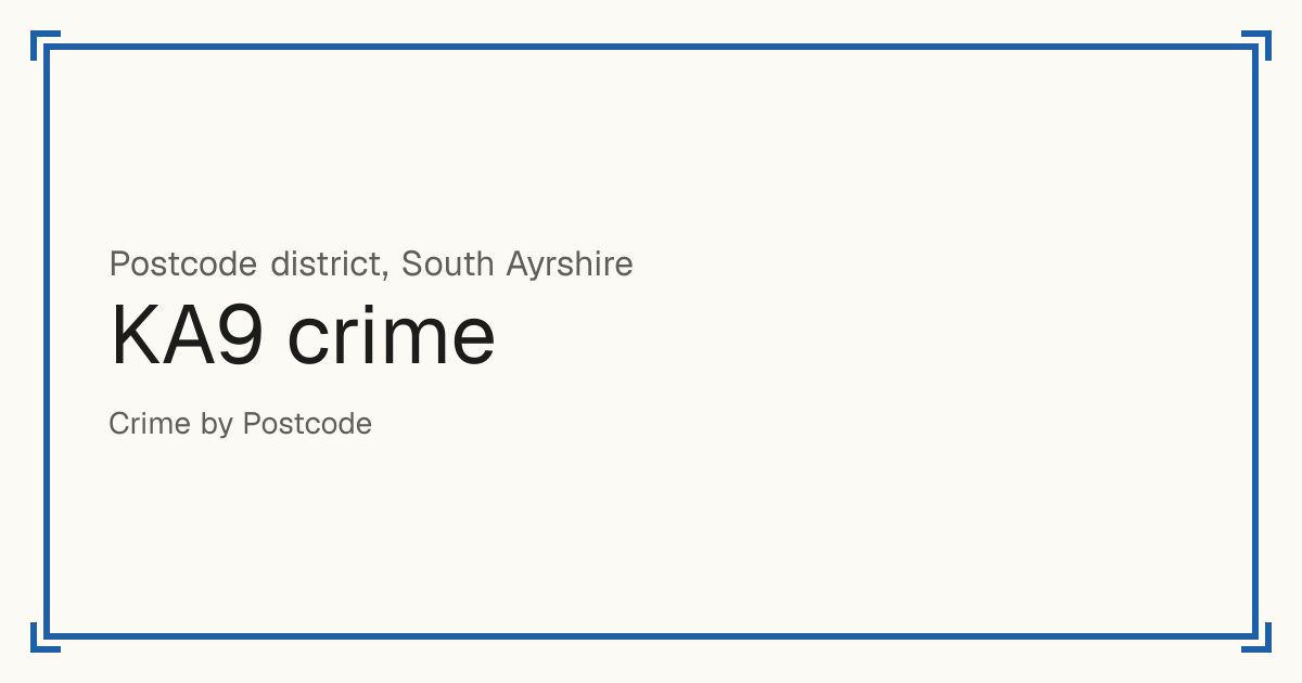 Safety for Scotland is coming: Police Scotland's figures are being checked for reuse.