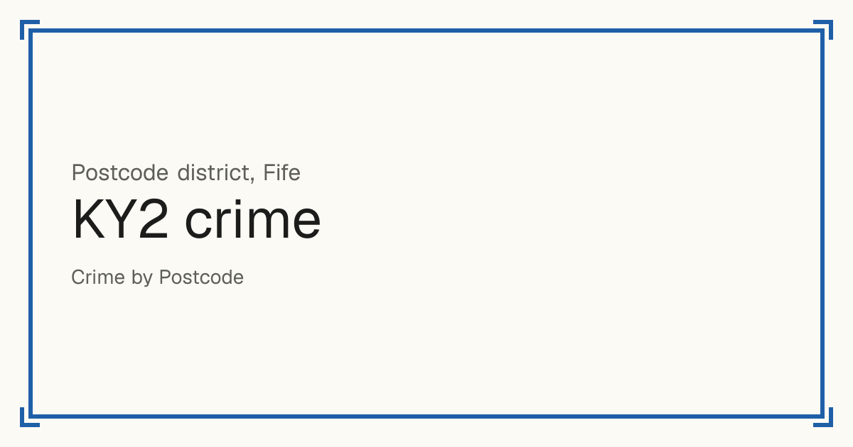 Safety for Scotland is coming: Police Scotland's figures are being checked for reuse.
