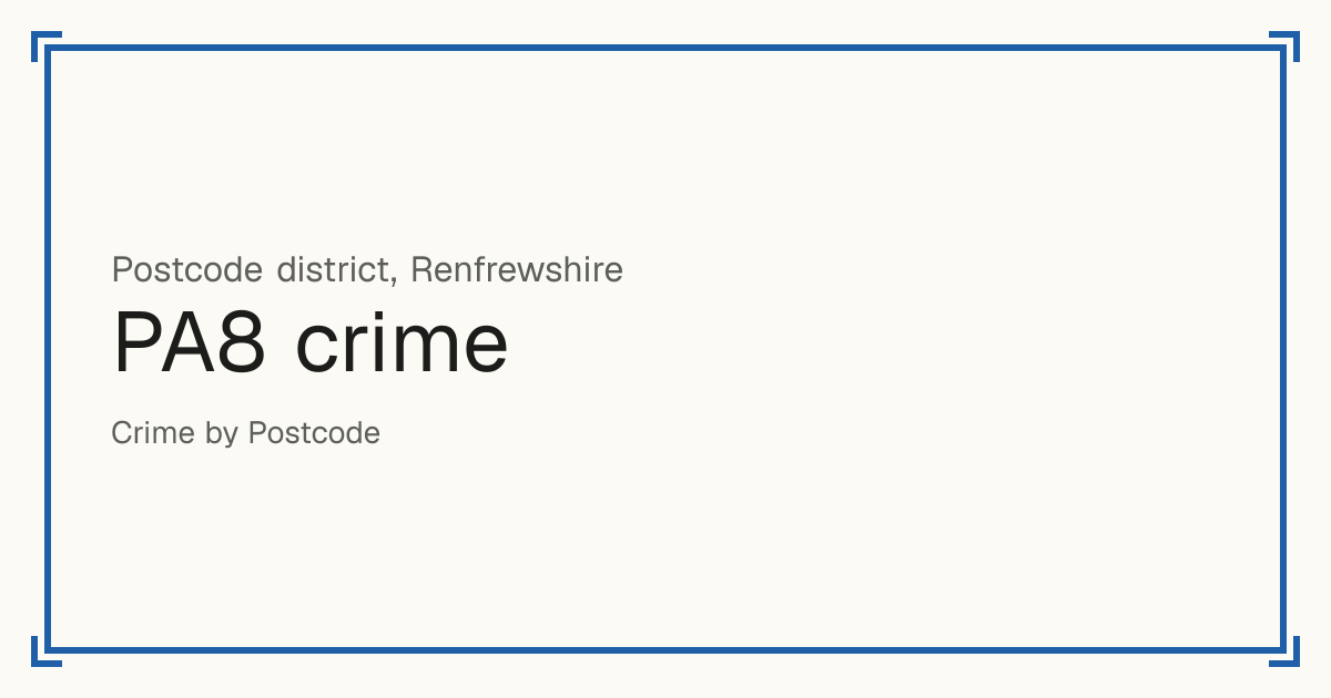 Safety for Scotland is coming: Police Scotland's figures are being checked for reuse.