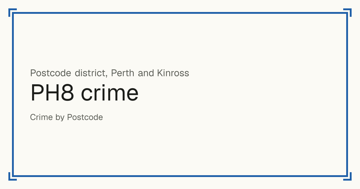 Safety for Scotland is coming: Police Scotland's figures are being checked for reuse.